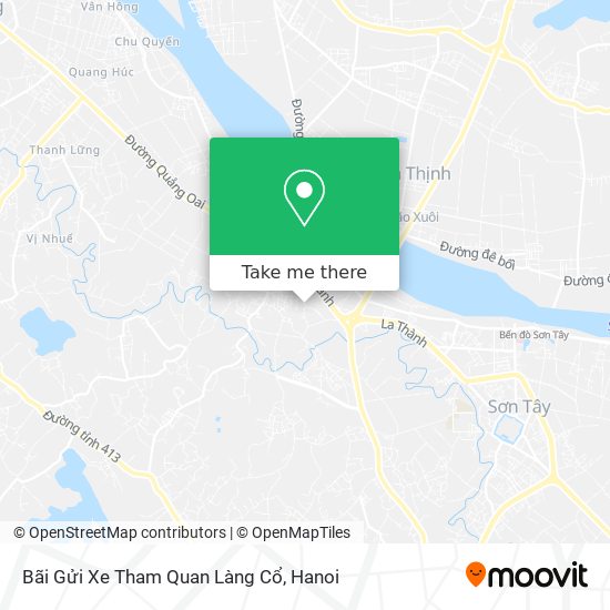 Bãi Gửi Xe Tham Quan Làng Cổ map