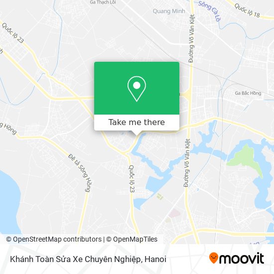 Khánh Toàn Sửa Xe Chuyên Nghiệp map