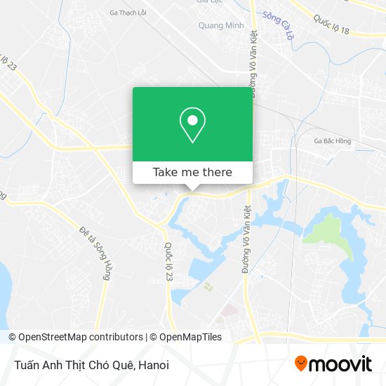 Tuấn Anh Thịt Chó Quê map