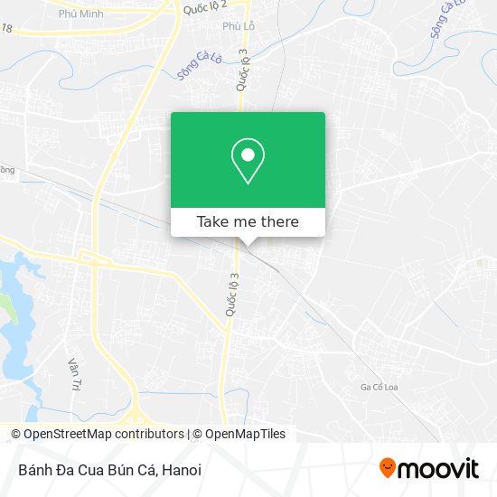 Bánh Đa Cua Bún Cá map