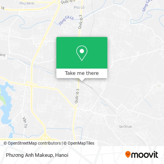 Phương Anh Makeup map