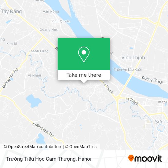 Trường Tiểu Học Cam Thượng map