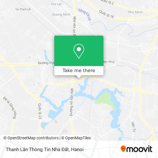 Thanh Lân Thông Tin Nhà Đất map