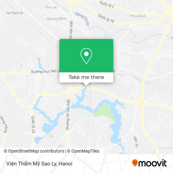 Viện Thẩm Mỹ Sao Ly map