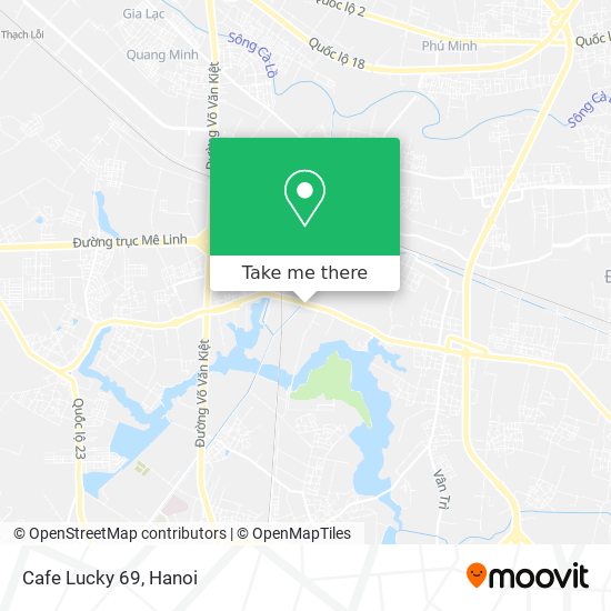 Cafe Lucky 69 map