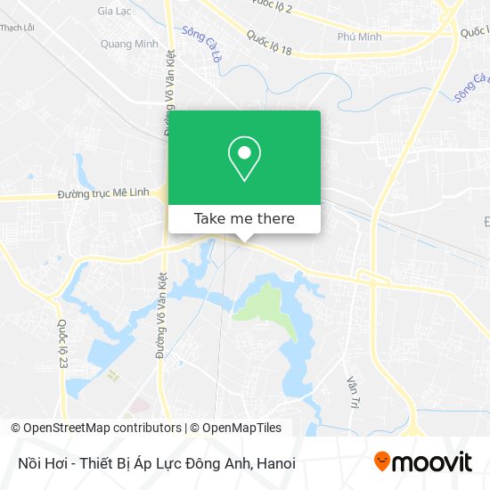 Nồi Hơi - Thiết Bị Áp Lực Đông Anh map