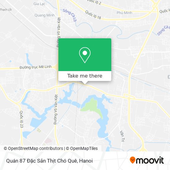 Quán 87 Đặc Sản Thịt Chó Quê map