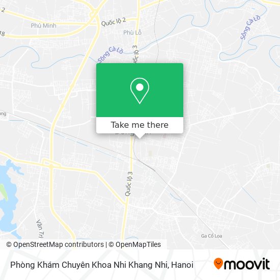 Phòng Khám Chuyên Khoa Nhi Khang Nhi map