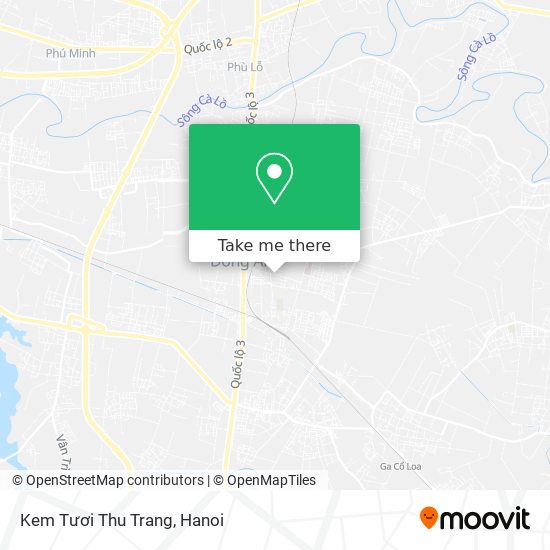 Kem Tươi Thu Trang map