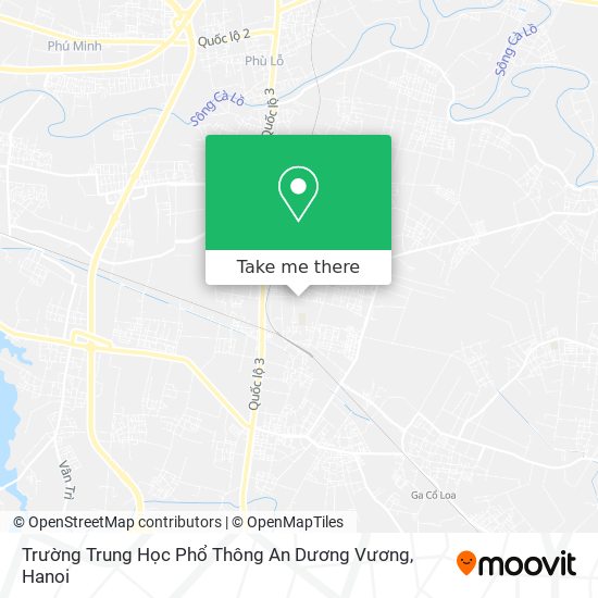 Trường Trung Học Phổ Thông An Dương Vương map