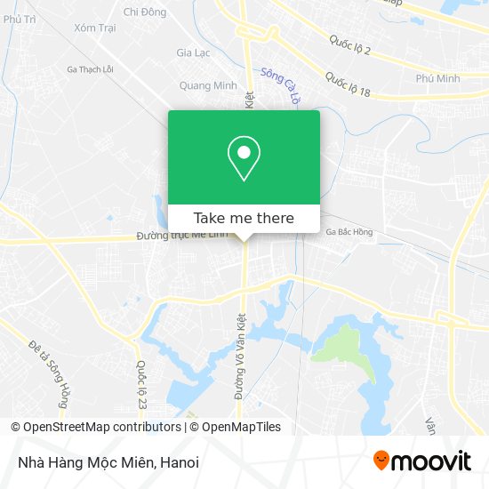 Nhà Hàng Mộc Miên map