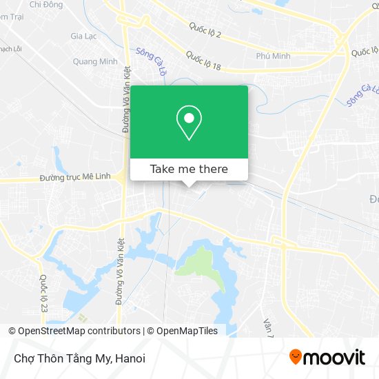 Chợ Thôn Tằng My map
