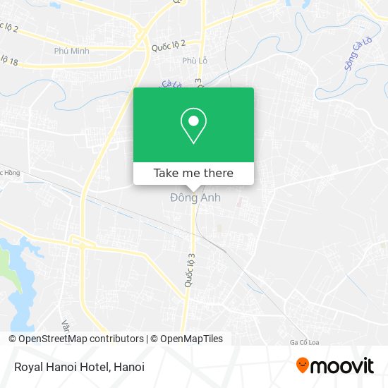 Royal Hanoi Hotel map