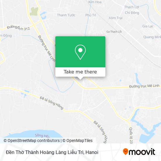 Đền Thờ Thành Hoàng Làng Liễu Trì map