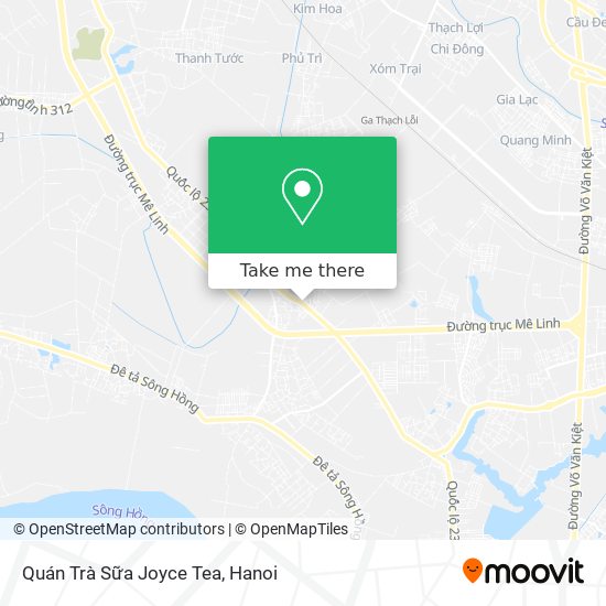 Quán Trà Sữa Joyce Tea map