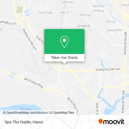 Spa Thu Huyền map