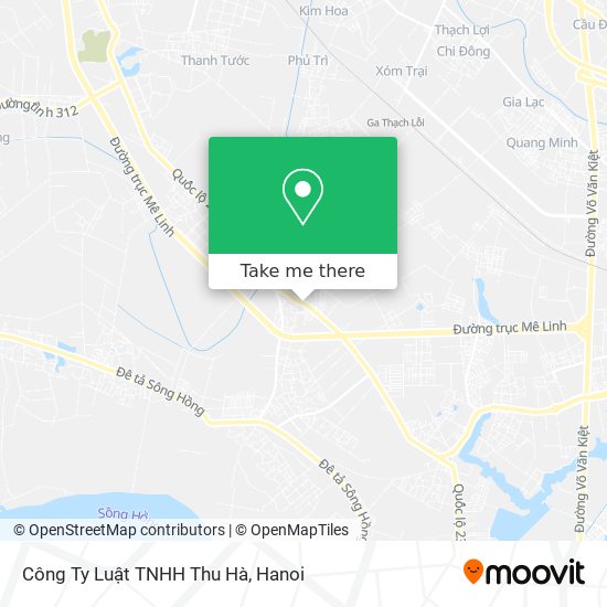 Công Ty Luật TNHH Thu Hà map