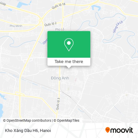 Kho Xăng Dầu H6 map