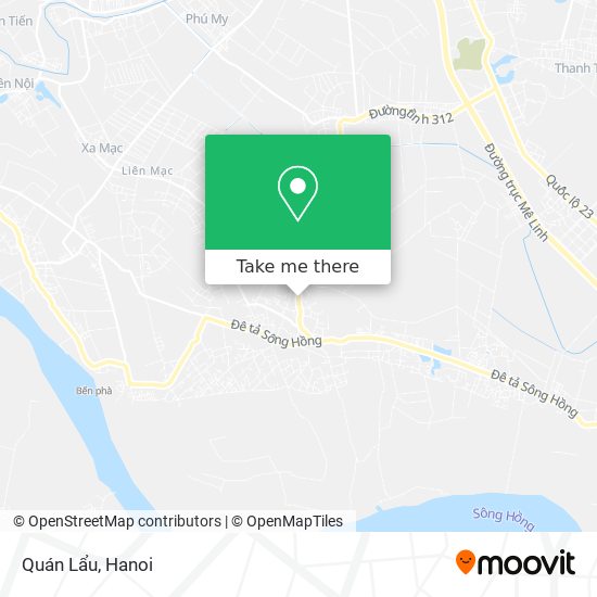 Quán Lẩu map