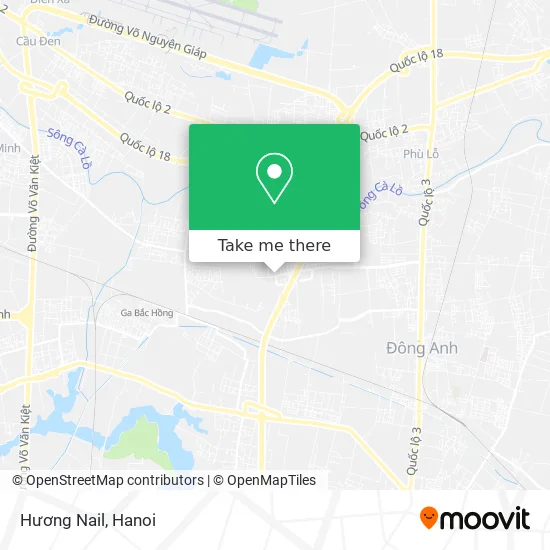 Hương Nail map