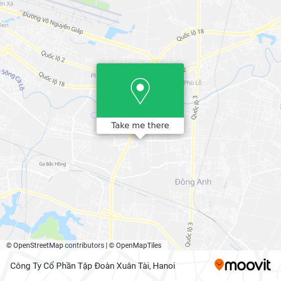 Công Ty Cổ Phần Tập Đoàn Xuân Tài map