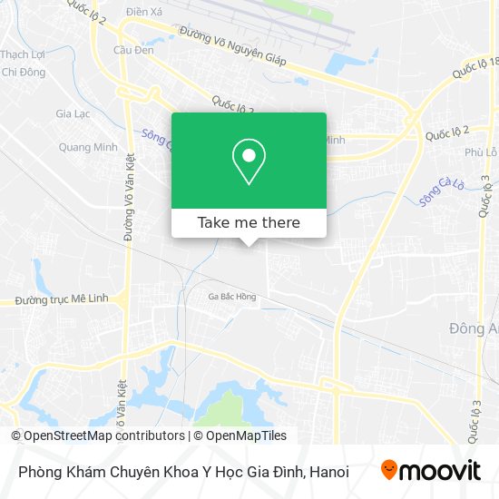 Phòng Khám Chuyên Khoa Y Học Gia Đình map