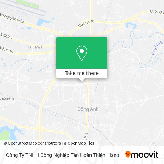 Công Ty TNHH Công Nghiệp Tân Hoàn Thiện map