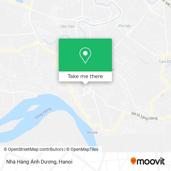 Nhà Hàng Ánh Dương map
