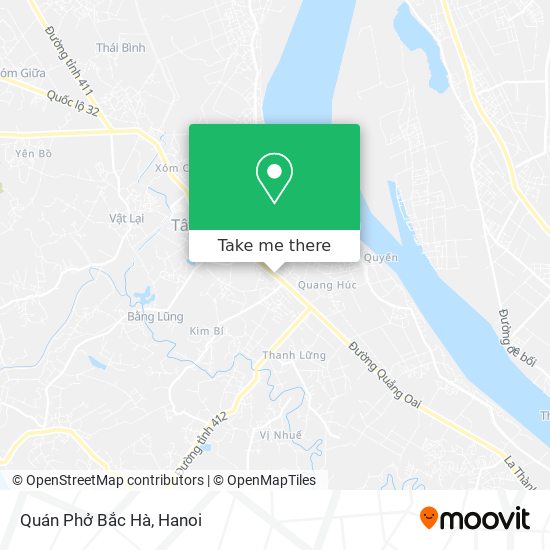 Quán Phở Bắc Hà map
