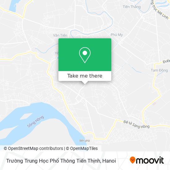 Trường Trung Học Phổ Thông Tiến Thịnh map