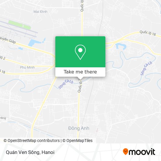 Quán Ven Sông map