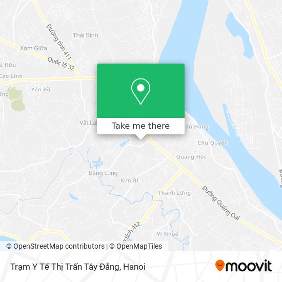 Trạm Y Tế Thị Trấn Tây Đằng map
