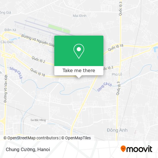 Chung Cường map
