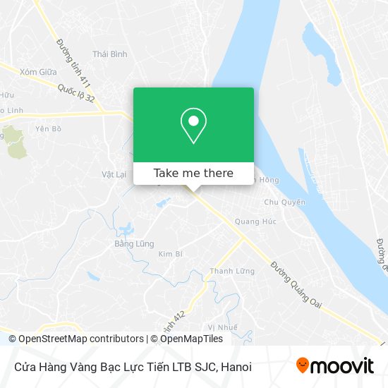 Cửa Hàng Vàng Bạc Lực Tiến LTB SJC map