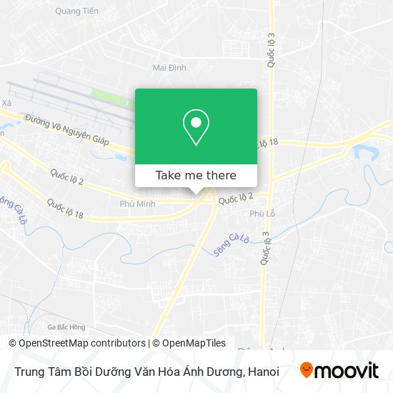 Trung Tâm Bồi Dưỡng Văn Hóa Ánh Dương map