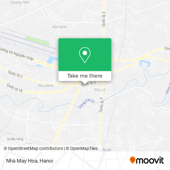 Nhà May Hoa map