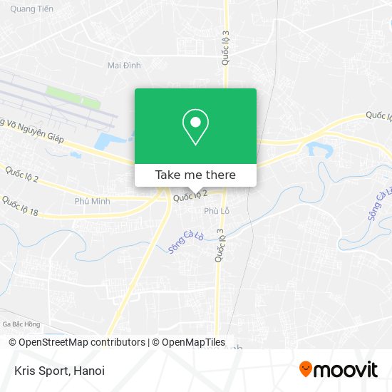 Kris Sport map