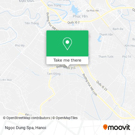 Ngọc Dung Spa map