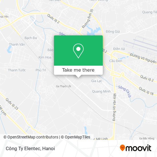 Công Ty Elentec map