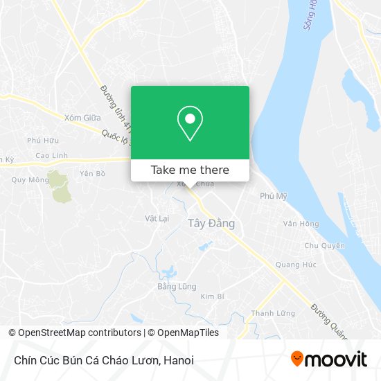 Chín Cúc Bún Cá Cháo Lươn map