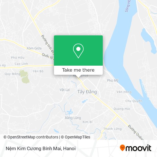 Nệm Kim Cương Bính Mai map