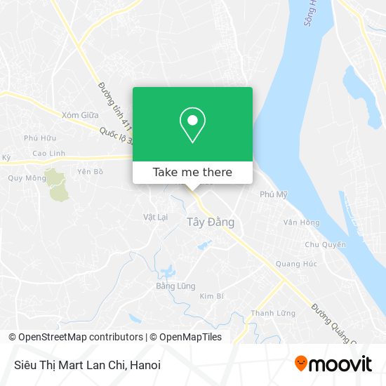 Siêu Thị Mart Lan Chi map
