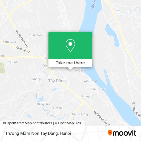 Trường Mầm Non Tây Đằng map