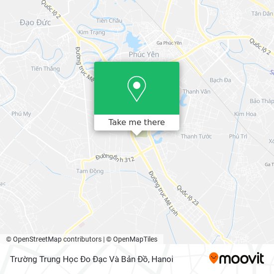 Trường Trung Học Đo Đạc Và Bản Đồ map