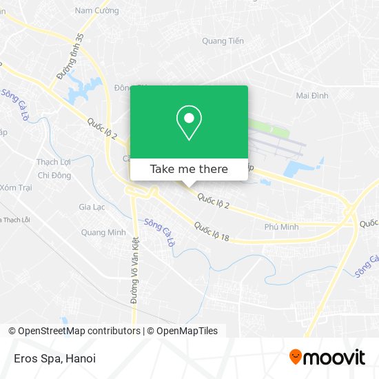 How To Get To Eros Spa In Phú Cường By Bus?