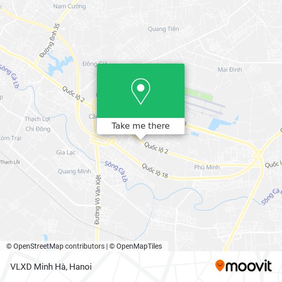 VLXD Minh Hà map