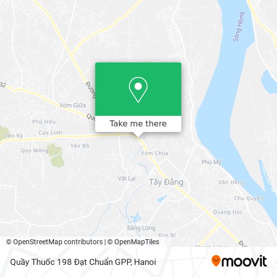 Quầy Thuốc 198 Đạt Chuẩn GPP map