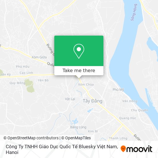 Công Ty TNHH Giáo Dục Quốc Tế Bluesky Việt Nam map