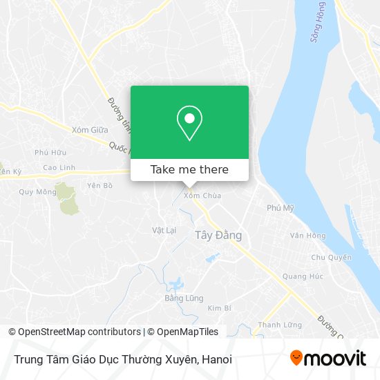 Trung Tâm Giáo Dục Thường Xuyên map