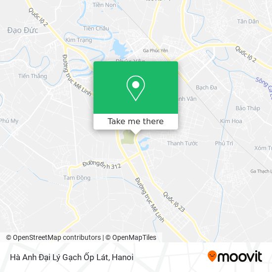 Hà Anh Đại Lý Gạch Ốp Lát map